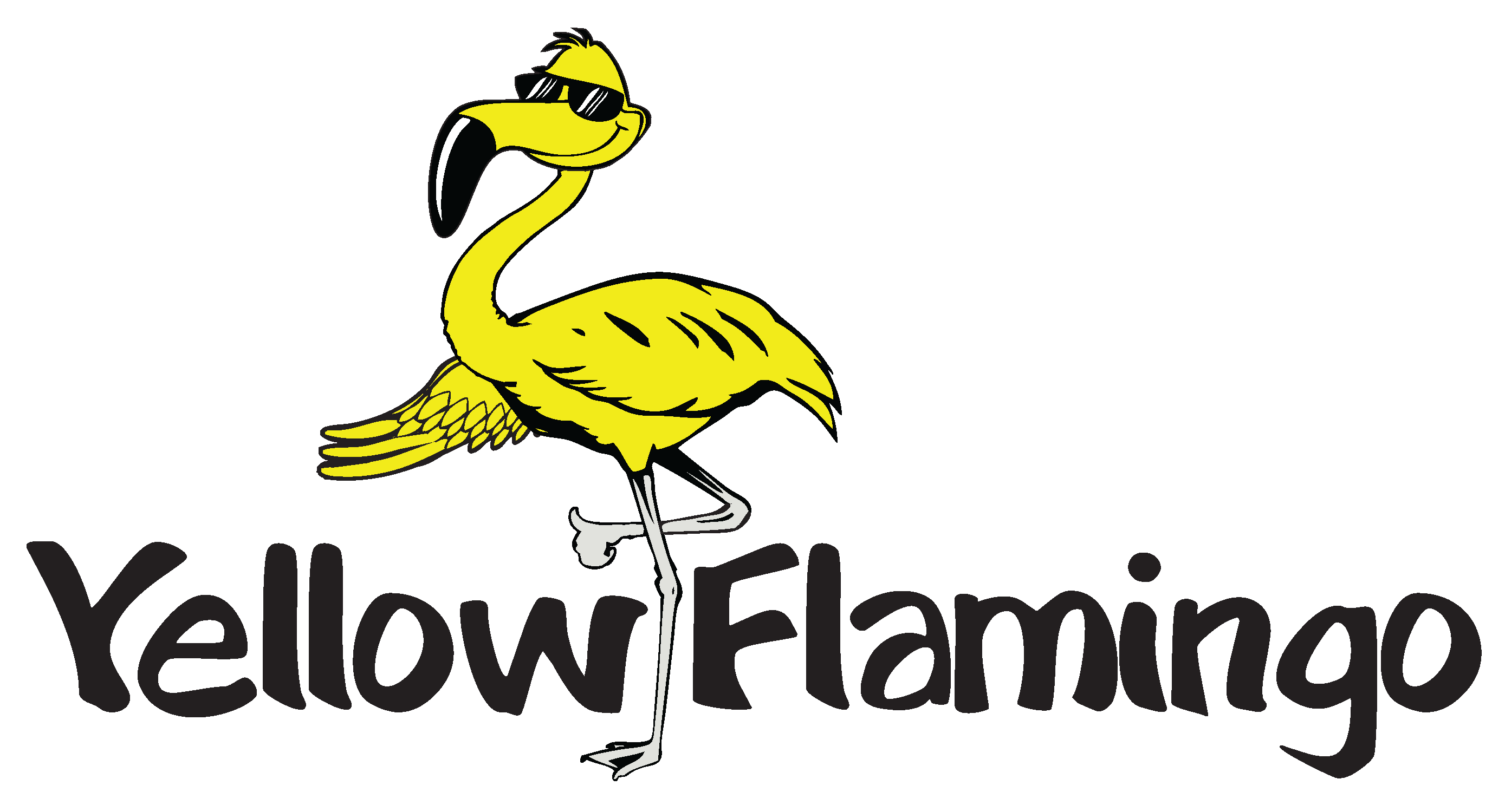 Yellow Flamingo Logo